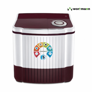 Wortmann WMSA110FGL Series 11 KG Semi-Automatic Top Load Washing Machine